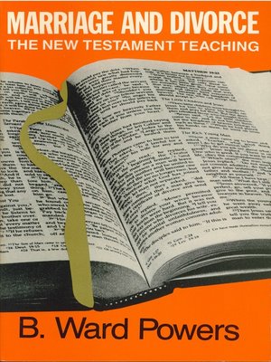 cover image of Marriage and Divorce